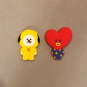BT21 TATA AND CHIMMY MAGNETS